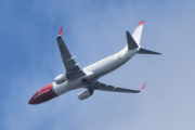 Morten 17 mai 2025 - LN-NGZ over Høyenhall, klokken er 16.31 og jeg tror det er Norwegian Air Shuttle AOC som kommer med sin Boeing 737-8JP fra 2014. Den så jeg 29 mai 2023 og 31 mai 2024 og 15 mai 2025 også