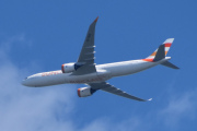 Morten 17 mai 2025 - OY-VKO over Høyenhall, klokken er 15.37 og det er Sunclass Airlines som kommer med sin Airbus A330-941 fra september 2022. Den har jeg bare sett en gang og det var 1 oktober 2024