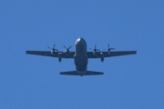 Morten 19 mai 2025 - Super Hercules besøker Høyenhall, det er Royal Norwegian Air Force Luftforsvaret som kommer med en av sine Lockheed Martin C-130J-30 Super Hercules