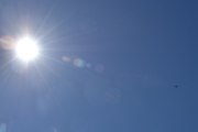 Morten 19 mai 2025 - Super Hercules besøker Høyenhall, da får vi med solen som vi kanskje har fra før. Den 31 mars 2023 fikk vi solen og 30 mars 2023 fikk vi månen, men vi har flere