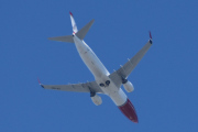 Morten 20 mai 2025 - LN-NIM over Høyenhall, klokken er 15.18 og det er Norwegian Air Shuttle AOC som kommer med sin Boeing 737-8KN fra 2010 og heter Camilla Collett. Jeg så deg 17 mai 2025, så mai er dekket