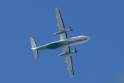 Morten 20 mai 2025 - LN-WIL over Høyenhall, klokken er 15.40 og her kommer Widerøe med sin De Havilland Canada DHC-8-103B Dash 8 fra mars 1995 og heter Narvik. Dette er en veteran som jeg ikke har registrert før