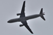 Morten 22 mai 2025 - F-GKXQ over Høyenhall, klokken er 11.39 og det er Air France som kommer med sin Airbus A320-214 fra 2009. Den har jeg ikke registrert før og har denne serien nå. F-GKXC,F-GKXH,F-GKXI,F-GKXJ,F-GKXO,F-GKXP,F-GKXQ,F-GKXR,F-GKXS,F-GKXU,F-GKXV,F-GKXY og F-GKXZ