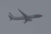 Morten 22 mai 2025 - Norwegian over Høyenhall, klokken er 18.10 og det blir det siste flyet i dag. Jeg tok noen bilder den 22 mai 2023 og 22 mai 2024 også