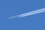Morten 28 mai 2025 - Jetfly over Brynsenteret, kan det være Lufthansa som flyr her? Jeg ser en sirkel på halen