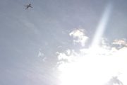 Morten 6 mai 2025 - OO-SSF besøker Høyenhall, det er Brussels Airlines som kommer med sitt fly med prikker