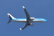 Morten 7 mai 2025 - KLM over Østre gravlund, klokken er 11.06 og jeg har ikke sett KLM 7 mai før, bare på 17 mai