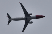 Morten 7 mai 2025 - LN-NOD over Høyenhall, det er Norwegian Air Shuttle AOC som kommer med sin Boeing 737-8Q8 fra 2008. Jeg så deg 28 mai 2023, da hadde du helten på halen og den 4 oktober 2019 så het du EI-FHE
