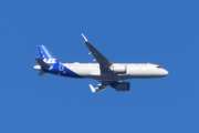 Morten 31 mars 2025 - SAS Scandinavian Airlines over Høyenhall