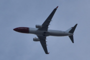 Morten 12 oktober 2025 - SE-RPM over Høyenhall, klokken er 13.43 og det er Norwegian Air Sweden AOC som kommer med sin Boeing 737-8JP fra 2016. Nå skal jeg se om jeg finner dem i oktober. Det har jeg ikke, har kun sett dem 17 april 2023 og 12 mars 2025 og 11 juli 2025