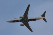 Morten 22 september 2025 - F-GZHQ over Høyenhall, klokken er 18.47 og jeg tror det er Transavia France som kommer med sin Boeing 737-8K2 fra 2015. Den har jeg ikke tatt bilde av, og har denne serien nå. F-GZHI, F-GZHK, F-GZHQ og F-GZHU
