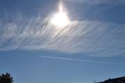 Morten fredag 26 september 2025 - Jetfly over Høyenhall, klokken er 14.45 og jeg starter litt sent i dag