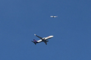 Morten 29 april 2026 - FedEx Express og SAS møtes over Høyenhall