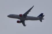 Morten 11 februar 2026 - SAS Scandinavian Airlines over Høyenhall