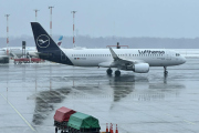 Liv 12 januar 2025 - D-AIZZ på Hamburg lufthavn