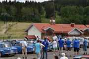 Lørdag - Så kommer vi til presentasjonen av blå Renault 8 Gordini blant annet