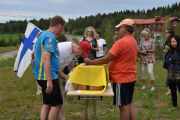 Lørdag - De finske er i full gang med befølingen