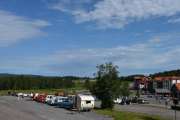 Lørdag - Nå begynner plassen og bli fylt opp