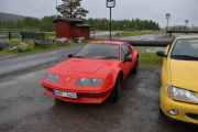 Men da må vi ta med denne også, det er en svensk Renault Alpine A310 fra 1981. Den må bare stå ved siden av vår norske Renault Alpine V6 Turbo fra 1985, som også er rød