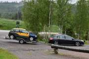Dette er vel første gangen at det kommer en rallybil fra Norge som skal delta i Romme Alpin Rally