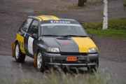 Apropos rally, her kommer det en Renault Clio 16V fra 1992. Da har vi to slike biler som skal kjøre rally, en norsk og en svensk