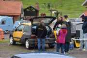 Jeg kunne ha tatt mange flere bilder, Magnus begynte og fortelle klokken 13.40 og ble ikke ferdig før 15.20. Det forteller vel litt hvor mye han kan om Renault sin historie