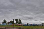 Så hvis vi summerer 46 svenske og 18 norske og 10 finske, så blir vi totalt 74 Renault-er på treffet