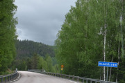 Så kommer vi til Klarälven som er Trysilelvas fortsettelse på svensk side og renner helt ned til Karlstad og videre ut til Vänern