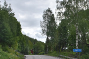 Så er vi i Långav, her bor det rundt 50 personer. Dalby er nok stikkordet her og så skal det være en kirke her