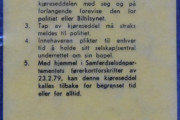 Jeg vet ikke om de utleverer slike sedler mer, har faktisk hørt at du ikke trenger å ta kjentmannslappen mer også - du har jo GPS i bilen nå
