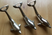 3 stk Delfiner med kork opptrekker