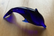 Delfin i glass