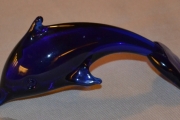 Delfin i glass