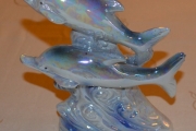 Delfin i porselen