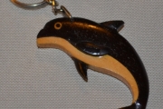 Delfin nøkkelring
