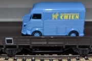 Citroen kassevogn og Marklin vogn