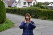 Hvis du lurer på hvem som tok disse bildene, så er det bestemor som også følger oss på turen