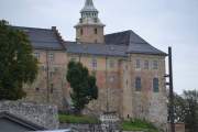 Kevin merker seg også Akershus festning idet vi passerer