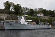 Så kommer minesveiperen M314 Alta fra 1953 og som nå er et museumsfartøy og har fast plass nedenfor Akershus festning