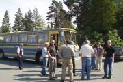 2005 - Men det er ikke samme bussen, dette er Kjønstad sin buss vi kjørte og stoppet på Sollihøgda