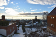 Vi nærmer oss målet og det er fin utsikt her også