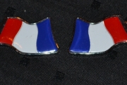 Renault Flag Shape Emblem Badge Palio Fluence Side Emblem