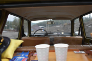 Kaffe og rundstykker og en suveren utsikt