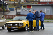 Gul Renault 17 var i flertall her i dag
