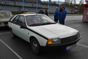 Så kommer senior `s bil som er en Renault Fuego TX og skal jeg gjette årsmodell sier jeg 1981