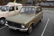 Mine damer og herrer, dette er vår bil. En Renault 6 TL, har du hørt om den før?