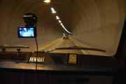 Gromlyd på Fuego også, når vi kjører igjennom en tunnel