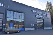 Men nå har vi kommet til Snap Drive Åneby som har adresse Gamleveien 453, som blir mitt nye verksted for service på gamlebilen