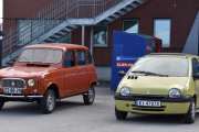 Til slutt må du parkere bilen din som er en Renault 4 L fra 1962, den var jo veldig lekker da