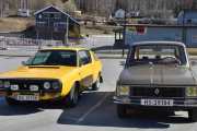 Renault 17 TL fra 1972 og Renault 6 TL fra 1975 ved siden av hverandre, gladgutta vet hvor de skal parkere :-)
